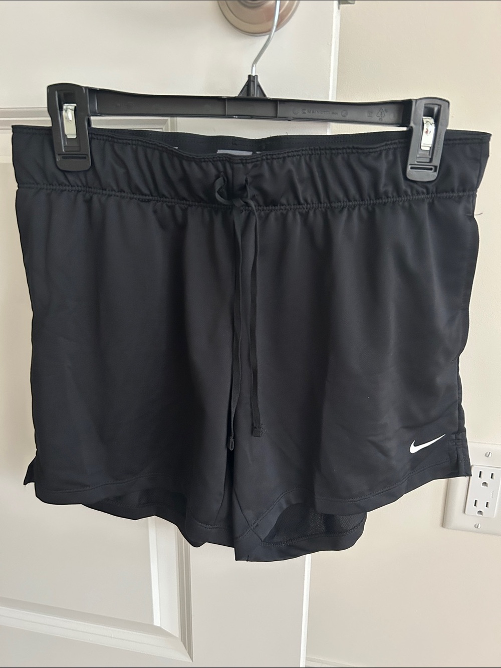 Nike Dri-Fit Black Drawstring Shorts. Size S